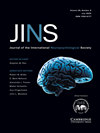 JOURNAL OF THE INTERNATIONAL NEUROPSYCHOLOGICAL SOCIETY封面
